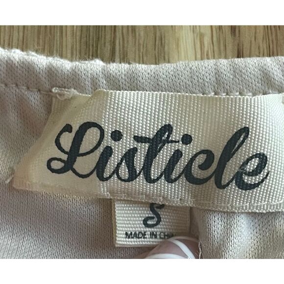 Listicle boho cream crochet gauze dress - Picture 3 of 4